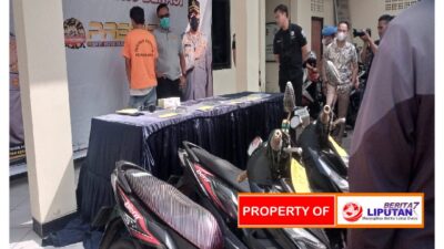 Polres Bekasi Ungkap kasus pencurian sepeda motor di Kabupaten Bekasi