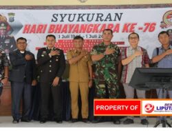 Wabup Toba Hadiri Peringatan HUT ke-76 Hari Bhayangkara di Mapolres Toba