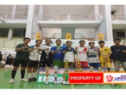 Perdana di Selenggarakan, PMII Batanghari Sukses Gelar Turnamen Futsal Cup