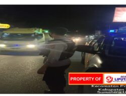 Cegah Kriminalitas Di Malam Hari, Polres Toba Laksanakan Patroli Blue Light