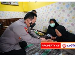 Kapolri Takziah Ke Rumah Korban Peristiwa Kanjuruhan