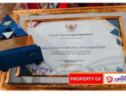 Prestasi WTP 5 Kali Berturut-turut Pemkab Humbahas Terima Penghargaan