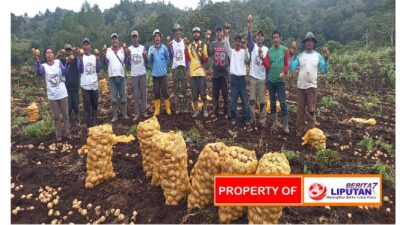 Kunjungan Prabowo kepada Kelompok Tani Sopo Sabam Rajagukguk Desa Huta Ginjang Kecamatan Muara Kabupaten Taput Sumatera Utara