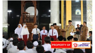 Pj Walikota Lhokseumawe Semangati Ribuan Siswa SD Dan SMP Pada Pendidikan Ramadhan 2023