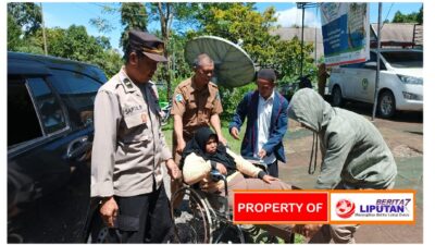 Respon Cepat Anggota Polsek Manuju Gowa Bantu Korban Kecelakaan