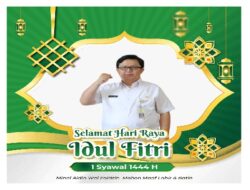 Dr .Arif Kurnia .MARS Direktur Utama RSUD Kabupaten Bekasi, Mengucapkan Selamat Hari Raya Idul Fitri 1444 Hijriah / 2023 Masehi