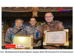 Acara Peringatan Bulan Merdeka Belajar 2023, IPB University Raih Dua Penghargaan Dari Kemdikbudristek RI