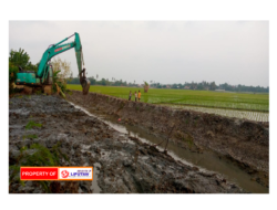 Normalisasi Kali Kalen Tua Mendapat Apresiasi Dari warga masyarakat Desa Sukakarya, Khususnya Petani.