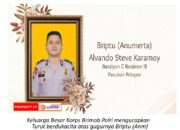 Polri Berduka, Briptu (Anm) Alvando Steve Karamoy Gugur Saat Melaksanakan Tugas Negara