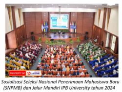 Wow !!! Sosialisasi Penerimaan Mahasiswa Baru IPB University Dihadiri Ratusan Guru BK