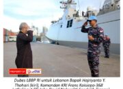 Tuntas Menunaikan Tugas Mulia Menjaga Perdamaian, KRI Frans Kaisiepo-368 Kembali Menuju Tanah Air