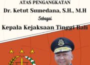 Segenap Pimpinan dan Karyawan Media LIPUTAN BERITA 7, Mengucapkan Selamat dan Sukses, atas pengangkatan Dr. Ketut Sumedana, S.H, M.H sebagai Kepala Kejaksaan Tinggi Bali