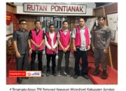 Tersangka dan Barang Bukti Tahap 2 Kasus TPK Renovasi Kawasan Waterfront Kabupaten Sambas dilimpahkan ke Pengadilan Tipikor