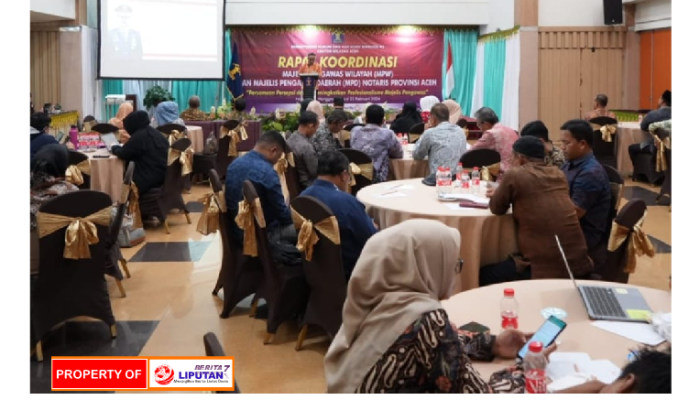 Kanwil Kemenkumham Aceh Gelar Rapat Koordinasi Majelis Pengawas Wilayah dan Majelis Pengawas Daerah Notaris Tahun 2024