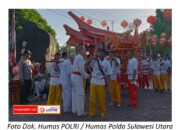 Polres Bitung Giat Pengamanan Perayaan Cap Go Meh 2024