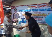 Kapolres Serang Berikan Bantuan Sumur Bor Kepada Masyarakat 