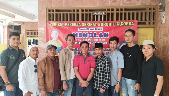 Sayap gerak aliansi serikat pekerja serikat buruh kabupaten serang forum cigorda lakukan rapat kepengurusan