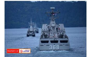Laksanakan Sea Phase Di Perairan Utara Kota Kinabalu, Malaysia TNI AL  Satgas Malindo Jaya 27AB/24