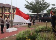 Polres Serang Gelar Upacara Memperingati Hari Kemerdekaan Republik Indonesia ke 79