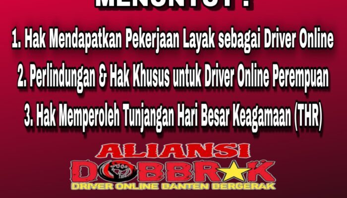 Pastikan, Pekerjaan Layak & Berikan Perlindungan Sosial Bagi Ojol