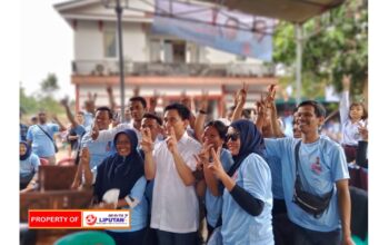 Buruh Sahabat Andra Soni-Dimyati Provinsi Banten memberikan bantuan sumur bor