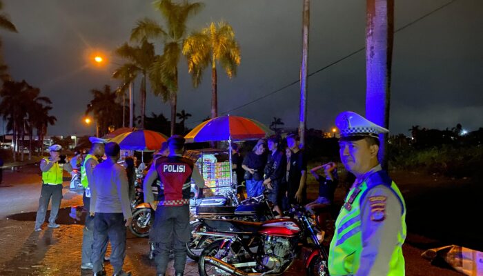 Cegah Gangguan Kamtibmas, Polres Serang Gelar Patroli KRYD Skala Besar