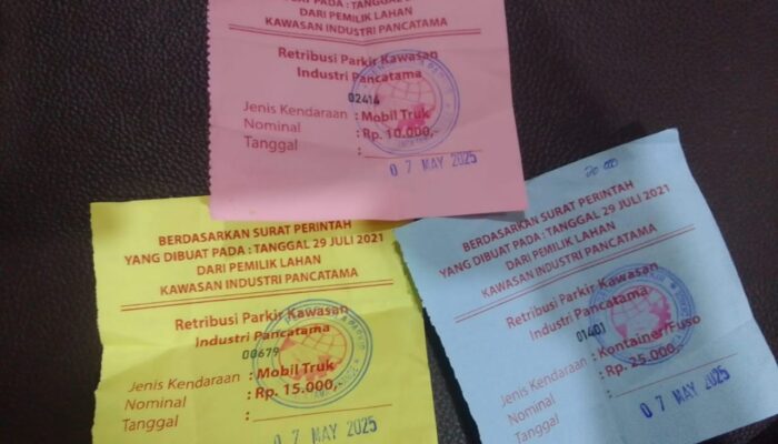 Para Supir Pengirim Barang Berteriak, Biaya Parkir di KAWASAN PANCATAMA di Patok Rp10 hingga 25ribu Sekali Jalan