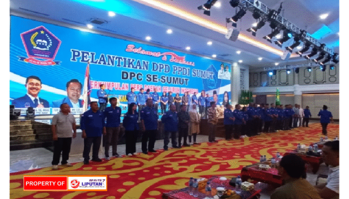 Pelantikan PPDI DPD Sumut dan DPC Se-Sumut Resmi Digelar di Kantor Gubernur, Media Lokal Diharap Jadi Mitra Strategis Pembangunan