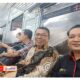 Bishop Gereja Methodis Merdeka Indonesia Medan Gunakan KRL Menuju Ditjen Bimas Kristen Kemenag RI dalam Rangka Tugas Gereja