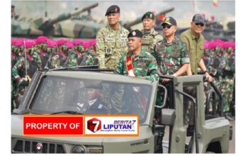Tinjau bersama Panglima TNI dan Menhan RI Geladi Bersih Upacara Gelar Pasukan Operasional dan Kehormatan Militer