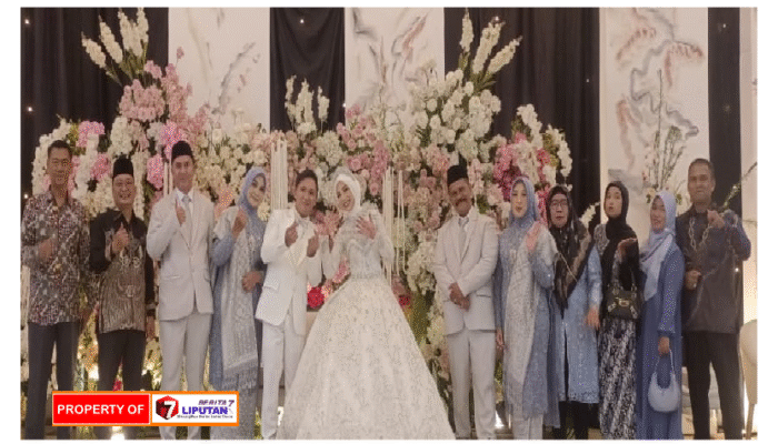 Paulus Simalango Hadiri Acara Pernikahan Putra Pertama Aiptu Iwan Setiawan, Addams Brammantio dan Fatimah Azzahra