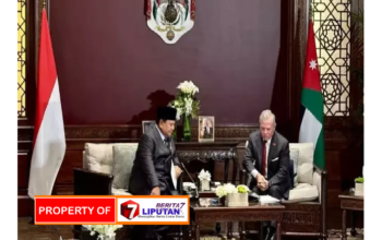 Konsisten Bela Palestina Prabowo Dipuji Raja Yordania