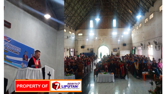 Paskah BKAG Hamparan Perak Teguhkan Persatuan 55 Gereja, Serukan Amanat Agung di Tengah Keberagaman