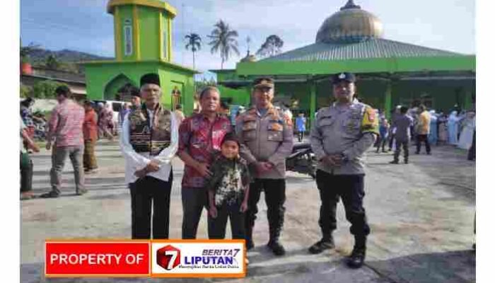 Polres Pakpak Bharat Pastikan Sholat Idul Adha 1447 H Aman dan Kondusif, Pengamanan Ketat Digelar di Seluruh Wilayah