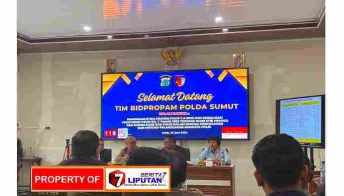 Bid Propam Polda Sumut Perkuat Integritas Personel, Sosialisasikan Kode Etik Profesi Polri di Polres Pakpak Bharat
