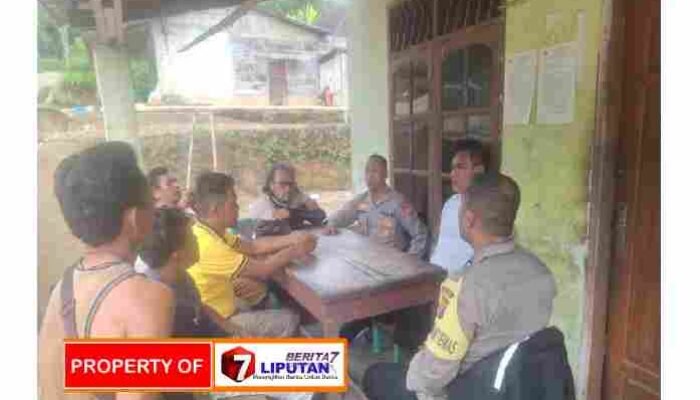 Kapolsek Kerajaan Gelar KRYD di Desa Pardomuan, Ajak Warga Perkuat Siskamling dan Perangi Judi Online serta Narkoba