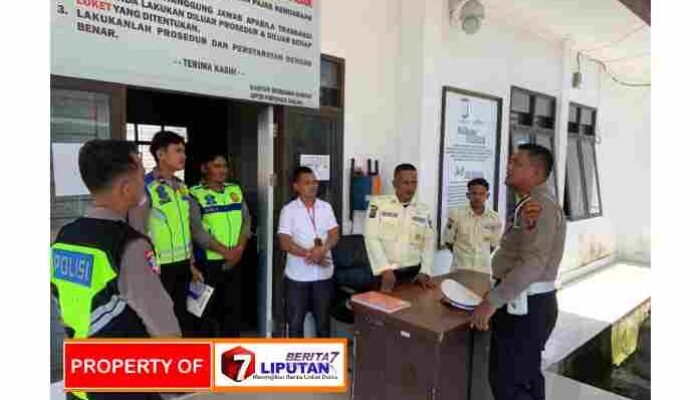 Kedepankan Pelayanan Humanis dan Bebas Pungli, Kasat Lantas Polres Pakpak Bharat Cek Pelayanan Samsat Salak