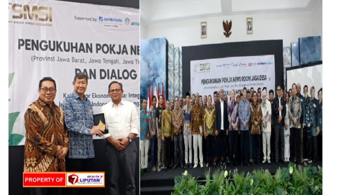 Hasyim Djojohadikusumo Hadiri Pengukuhan Pokja Newsroom Jaga Desa SMSI: “Saya Datang karena Percaya”