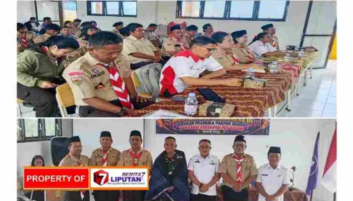Kasat Binmas Polres Pakpak Bharat Hadiri Muscab III Gerakan Pramuka, Tumpak Banurea Terpilih Aklamasi sebagai Ketua Kwarcab