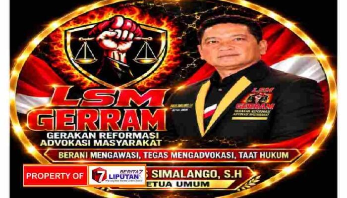 LSM GERRAM Tegaskan Identitas Baru, Paulus Simalango: Langkah Kehati-hatian, Tertib Administrasi dan Kepastian Identitas Organisasi
